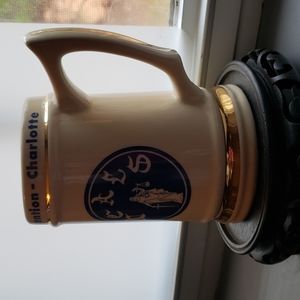 1973 vtg beer mug USA Charlotte NC convention center